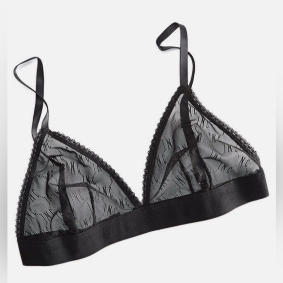 INC International Concepts Other - I.N.C. International Concepts Women's Monogram Bralette Sheer Bralette